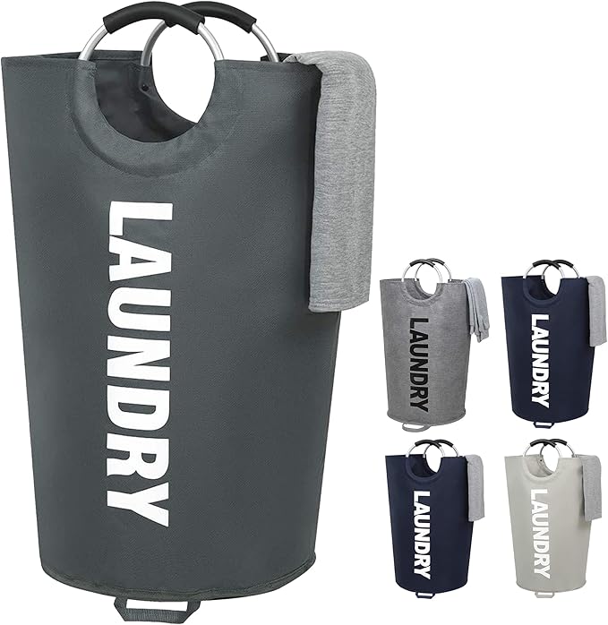 ZEROJETLAG 115L X-Large Laundry Basket Collapsible Hamper
