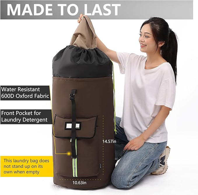 laundry bag backpack, extra-large heavy duty laundry bags, laundry backpack