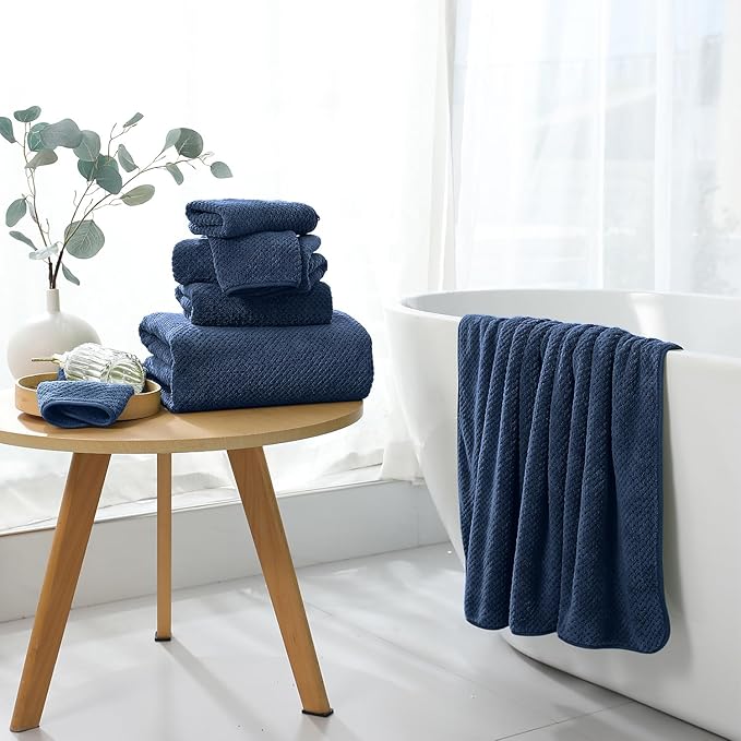 Hand Towels Set 2 Pack-16“x31”, Ultra Soft Microfibers Bathroom Towel Set