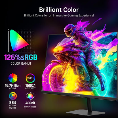KTC MegPad 32" Smart Portable TV, 4K Touch Screen Portable TV Monitor, Android 13 Google EDLA Certified 8G RAM+128G Storage, Octa-core CPU 9500mAh Battery, Dual 6W Speakers WiFi 6