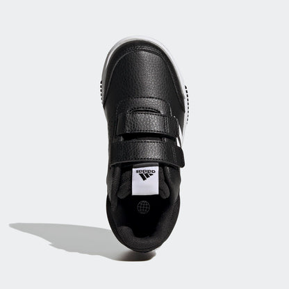 adidas Unisex Kids Tensaur Hook and Loop Shoes, Core Black / Cloud White / Core Black, 10.5 UK Child