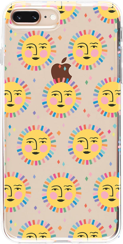 Casely iPhone 6/7/8 Plus Case | Stepping Up | Geo Rose Gold Marble | Classic Ultra Slim Design