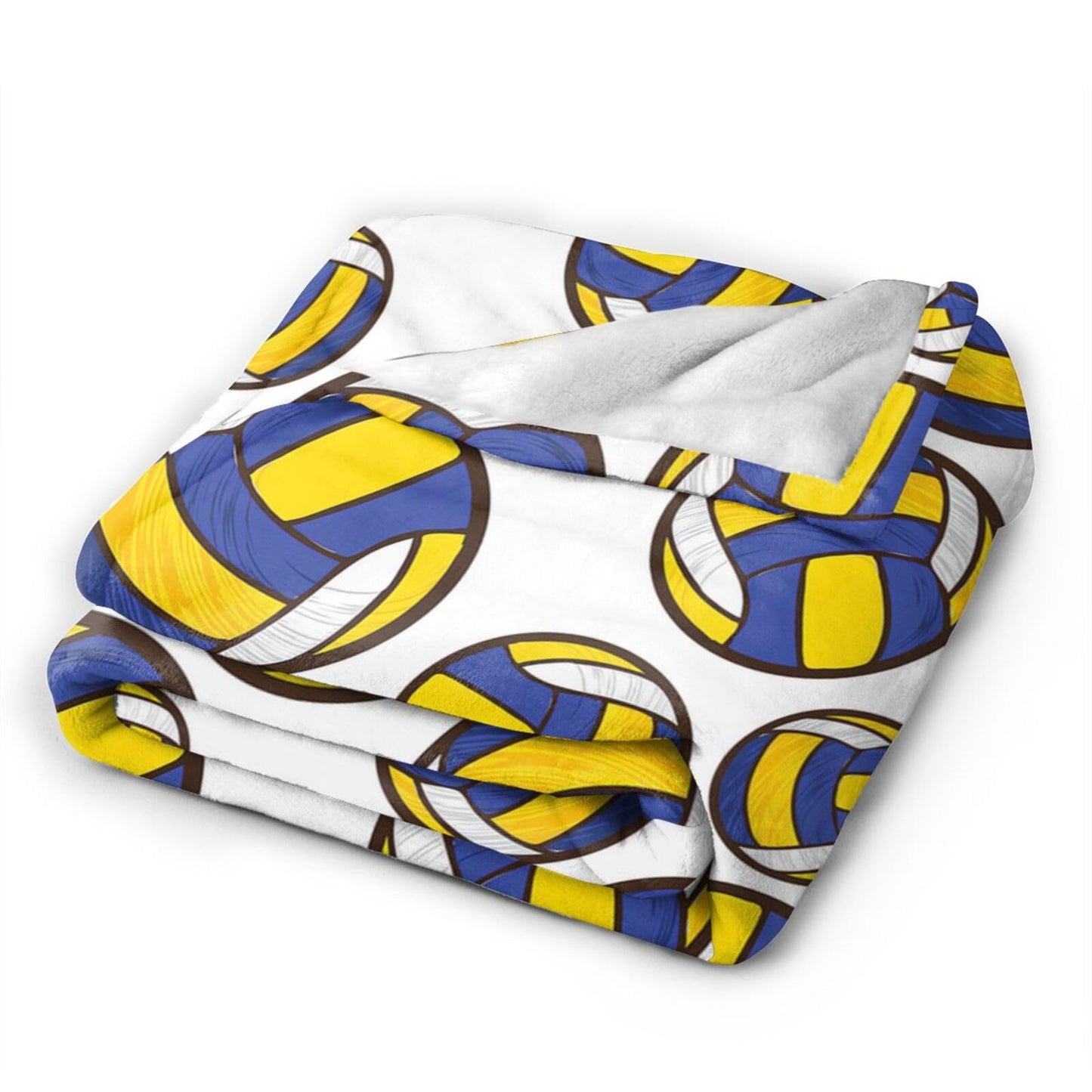 Volleyball Blanket Soft Warm Sofa Bed Throw Blanket Best Volleyball Gifts for Coach Players Teen Girls 80"X60"