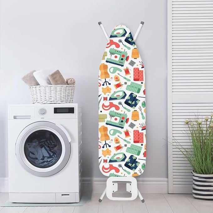 Cartoon Sewing Print Ironing Board Cover Cute Sewing Tailoring Craft Tool