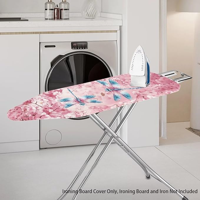 Dragonfly Flower Iron Board Cover
