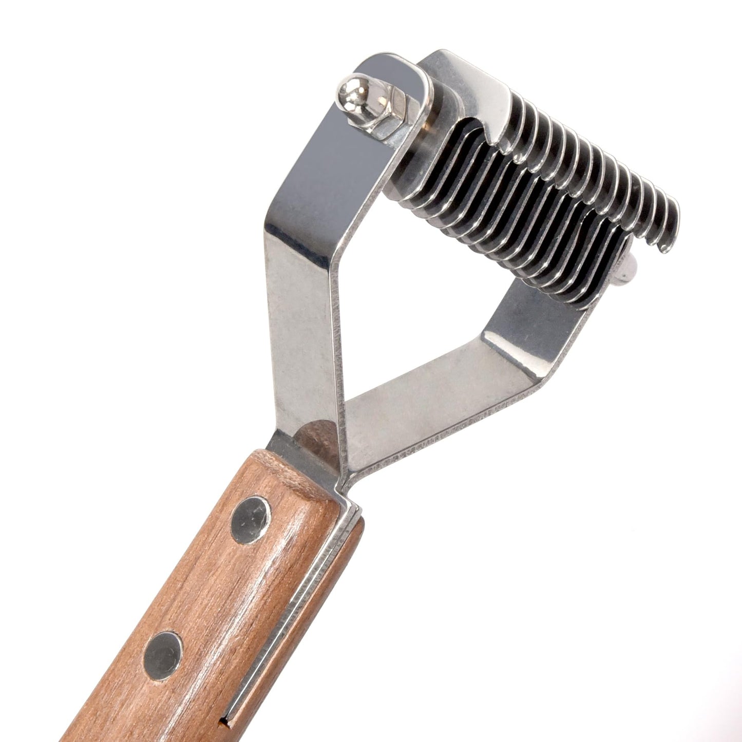14-Blade Coat King Rake Pet Undercoat Rake,Professional Pet Dematting Comb Grooming Stripping Tool for Dogs and Cats (6.2cm)