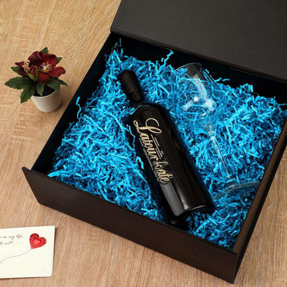 PLINJOY Black Gift Box Large 13.5x11.8x4.7 Inches, Black Gift Boxes for Presents with Magnetic Closure Lid, Luxury Gift Box Rectangle Collapsible Boxes for Gift Packaging