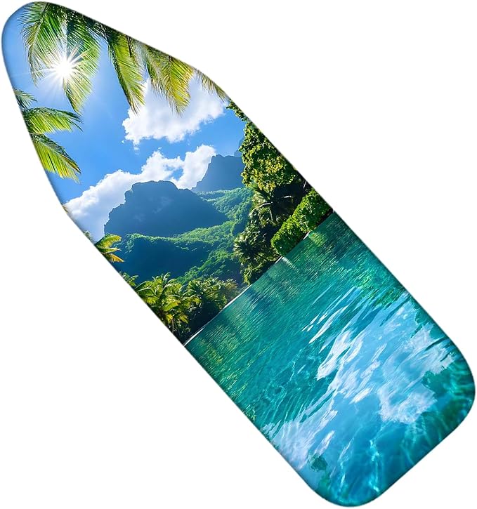 Nuxovilar Ironing Board Cover Needle Cotton 15x54 Inches | Ironing Board Cover