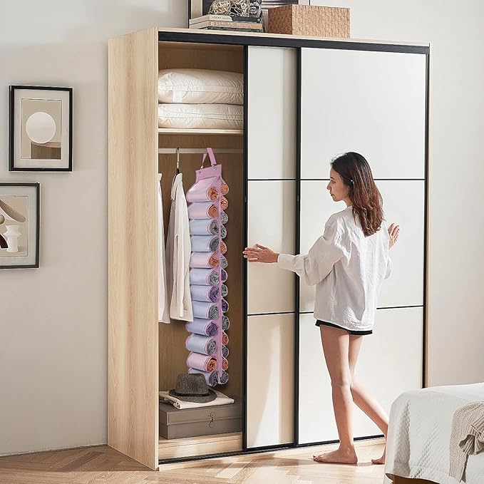 Legging Organizer Storage, Shirt Organizer, Foldable Hanging Closet Organizer