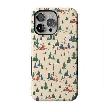 Casely iPhone 17 Pro Max Case | On The Dot | Maroon Polka Dot | Compatible with MagSafe | Bold Protective Design