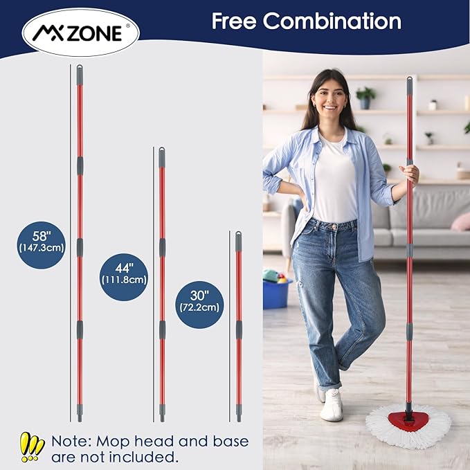Spin Mop Handle Replacement Compatible