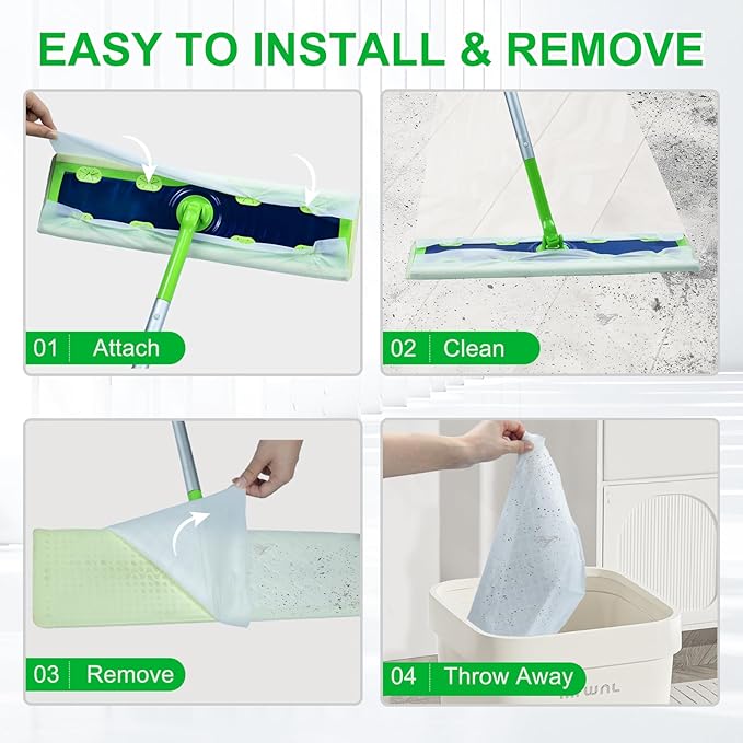 20 Count XL Wet Mopping Cloths for Swiffer Sweeper XL Mop