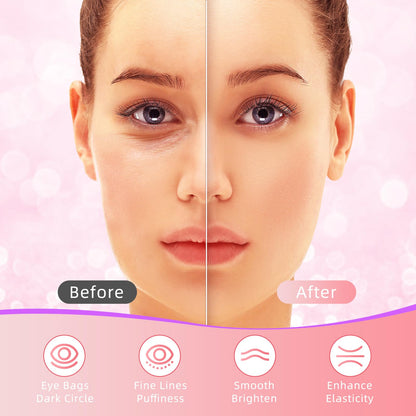 Under Eye Patches, 40 Pairs Eye Mask for Dark Circles, Puffy Eyes, Undereye Bags,Wrinkles,Eye Mask Patches with 24K Gold, Hyaluronic Acid,Rose & Aloe Vera, Eye Treatment Skin Care for Men & Women Gift