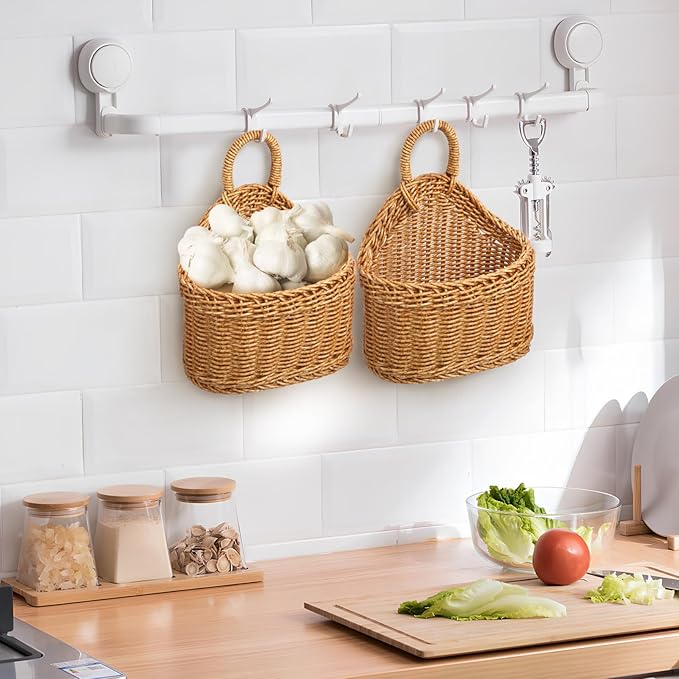 Cabilock Woven Hanging Storage Basket