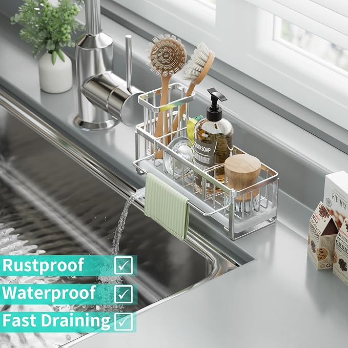 HapiRm Sponge Holder for Kitchen Sink