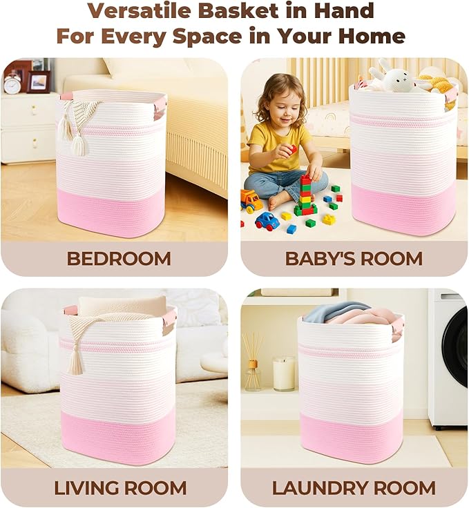 Laundry Basket with Handles