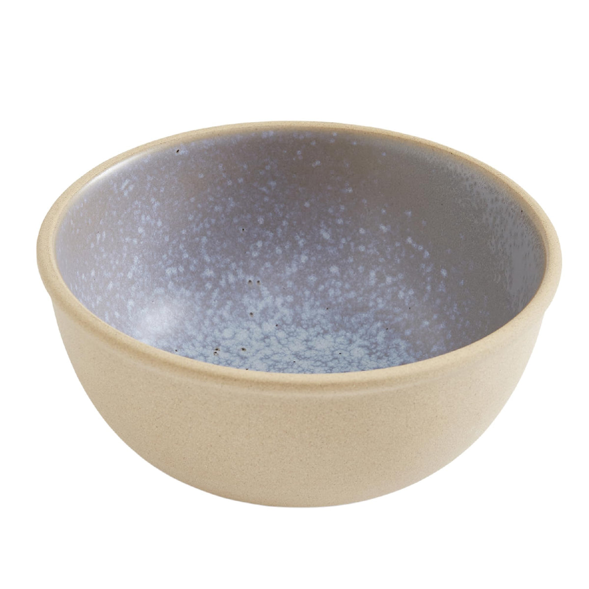 Portmeirion Minerals 6-Inch Serving Bowl, Aquamarine - Stoneware Tableware from Portugal, Reactive Glaze for a One-of-a-Kind Design, Microwave & Dishwasher Safe - Ceramic Serveware for Kitchen