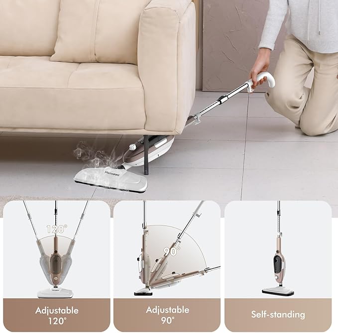 Steam Mop - All-in-one Powerful Handheld Steam Cleaner Detachable Floor Steamer