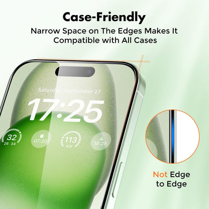 UNBREAKcable Shatterproof Tempered Glass Screen Protector for iPhone SE 2022/SE 2020, iPhone 8/7 [3-Pack] [99.99% HD Clear] [Easy Installation Frame] [9H Hardness][Bubble Free] for Apple 4.7''