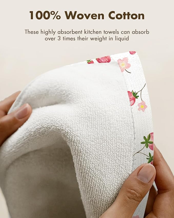 Cotton Kitchen Towels Set of 2
