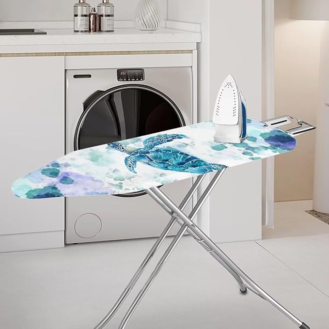 Boho Sea Turtle Ironing Board Cover and Pad Heat Resistance & Resist Scorching