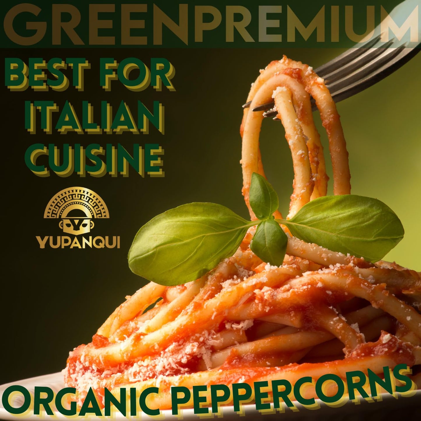 YUPANQUI Green Peppercorn Grinder with Green Peppercorns Refillable 2.1oz Green Peppercorns Organic for Italian French Thai Cuisine Gourmet Pepper Grinder with Fresh Citrus and Herbal Notes