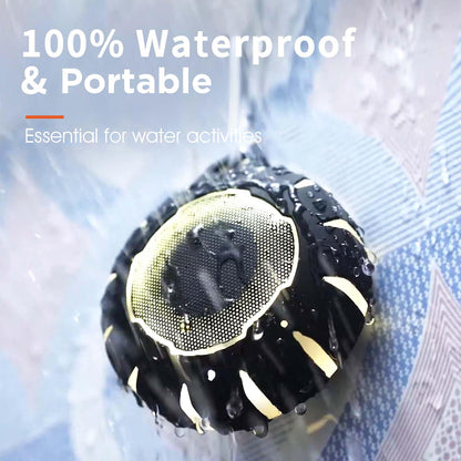 HEYSONG Waterproof Shower Bluetooth Speaker, Durable & Portable with Clear Sound, Ideal for Shower, Pool, Beach & Kayaking – Great Gift for All Ages