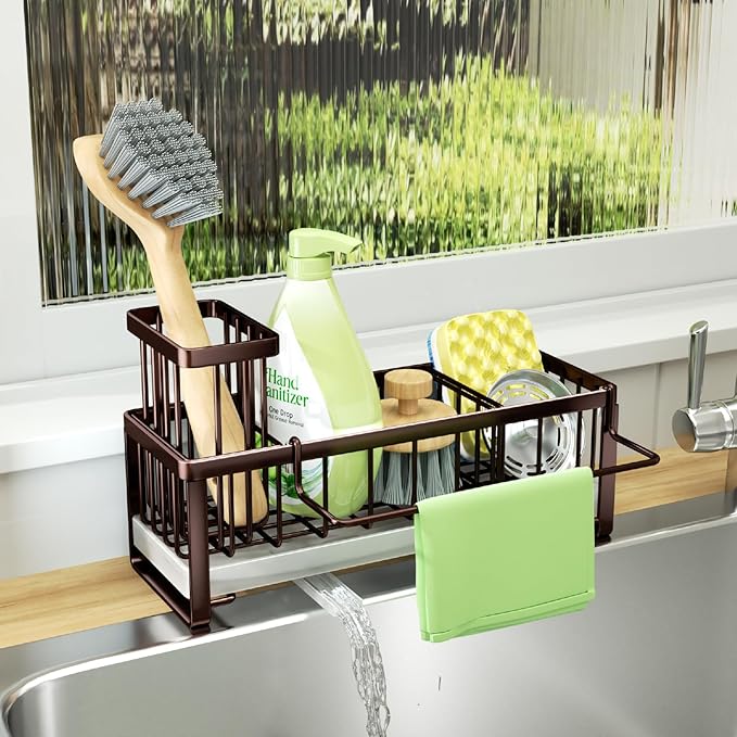 SWTYMIKI Sponge Holder for Kitchen Sink