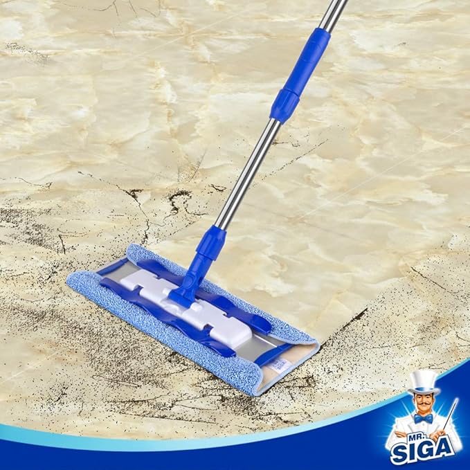 MR.SIGA Professional Microfiber Mop Refills, Size: 42cm X 23cm