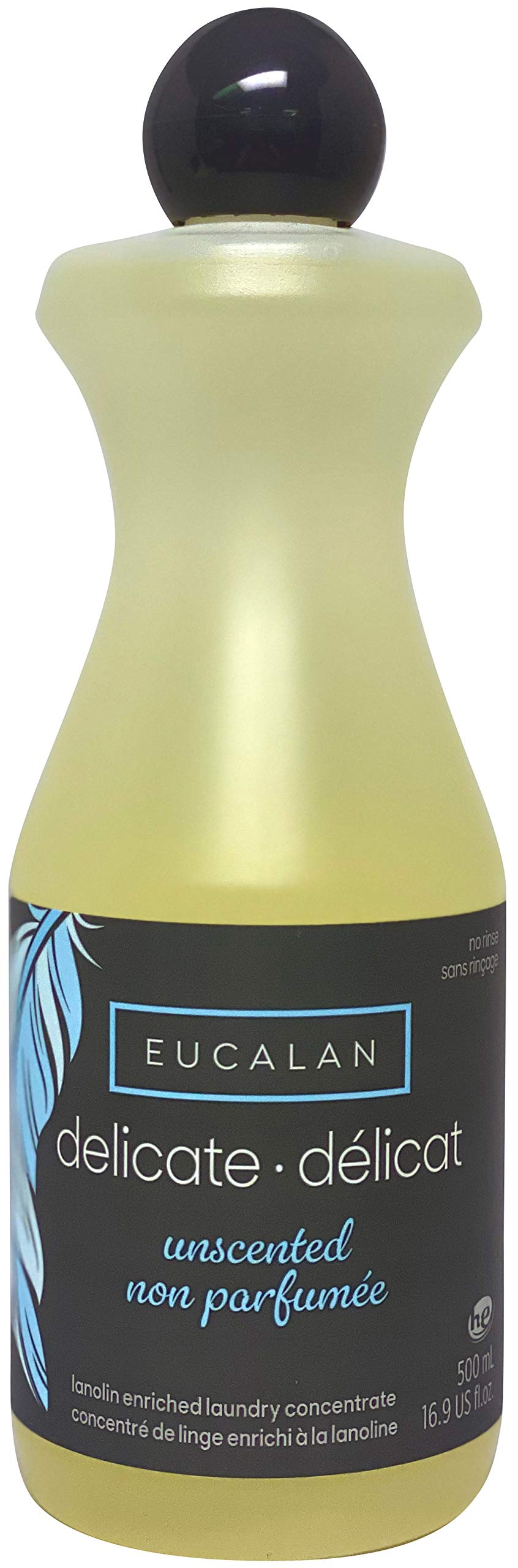 Eucalan - Concentrated Laundry enriched with lanolin - Ecological, Delicate, Suitable for Wool, Crocheted and Knitted - Not Scented 1x 500 ml