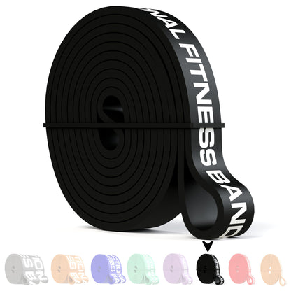 Functional Fitness Pull Up Bands Resistance Bands | Exercise Bands for Working Out | Long Stretch Bands for Exercise, Training Bands, Resistance Bands for Stretching Orange 1/4" 5-15 lbs