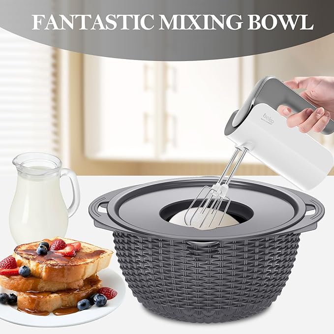 4-in-1 Colander with Bowl Set – Food Strainers and Colanders