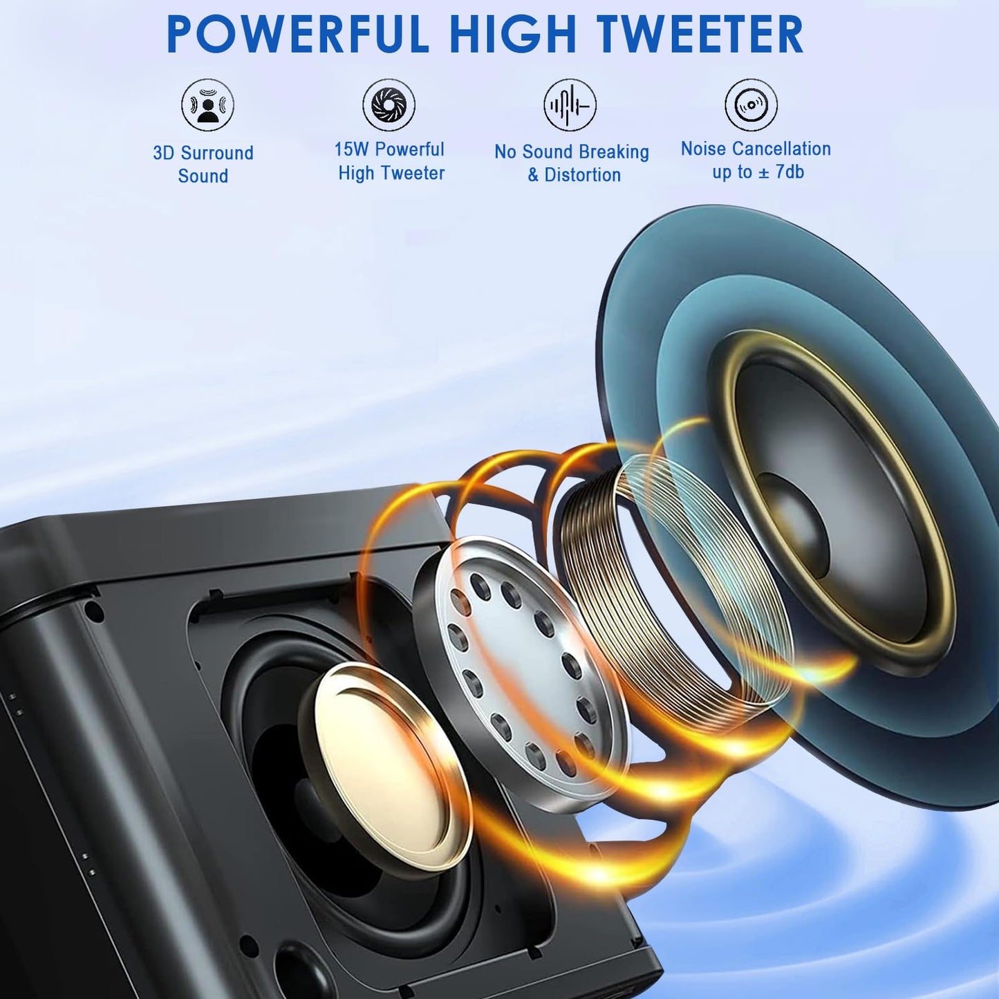 Karaoke Machine for Kids Adults - Portable Bluetooth Speaker with 2 Wireless Microphones, Singing Machine for Home Party, Birthday Gifts for Girls Boys Ages 4, 5, 6, 7, 8, 9, 10, 11, 12+ Years Old