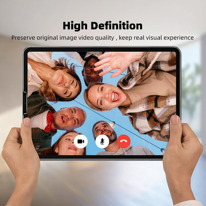 NEW'C 2 Pack Designed for iPad (A16) 11th Generation 2025, iPad 10th Generation 10.9 inches 2022 Screen Protector Tempered Glass, Bubble Free, Ultra Resistant (Easy Installation Frame)