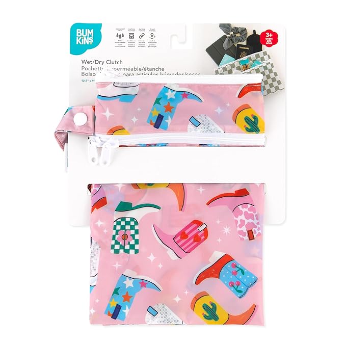 Bumkins Waterproof Wet Dry Clutch Bag