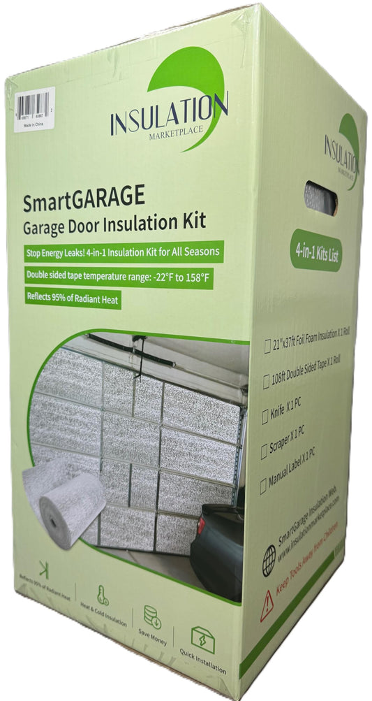 SmartGARAGE - Reflective Garage Door Insulation Kit