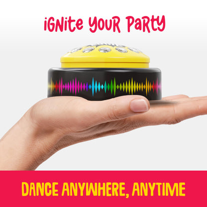 KNUCKLHEAD Dance Bomb Party Button - 30 Second - Funny Gifts - Teacher Classroom Must Haves - Cute Office Desk Accessories - Middle High School Classrooms Games Supplies - Gadgets Gifts for Coworker
