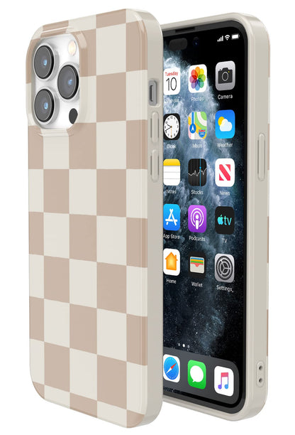 Casely iPhone 13 Pro Max Case | Here Comes The Sun | Colorblock Sunset | Classic Ultra Slim Case Design