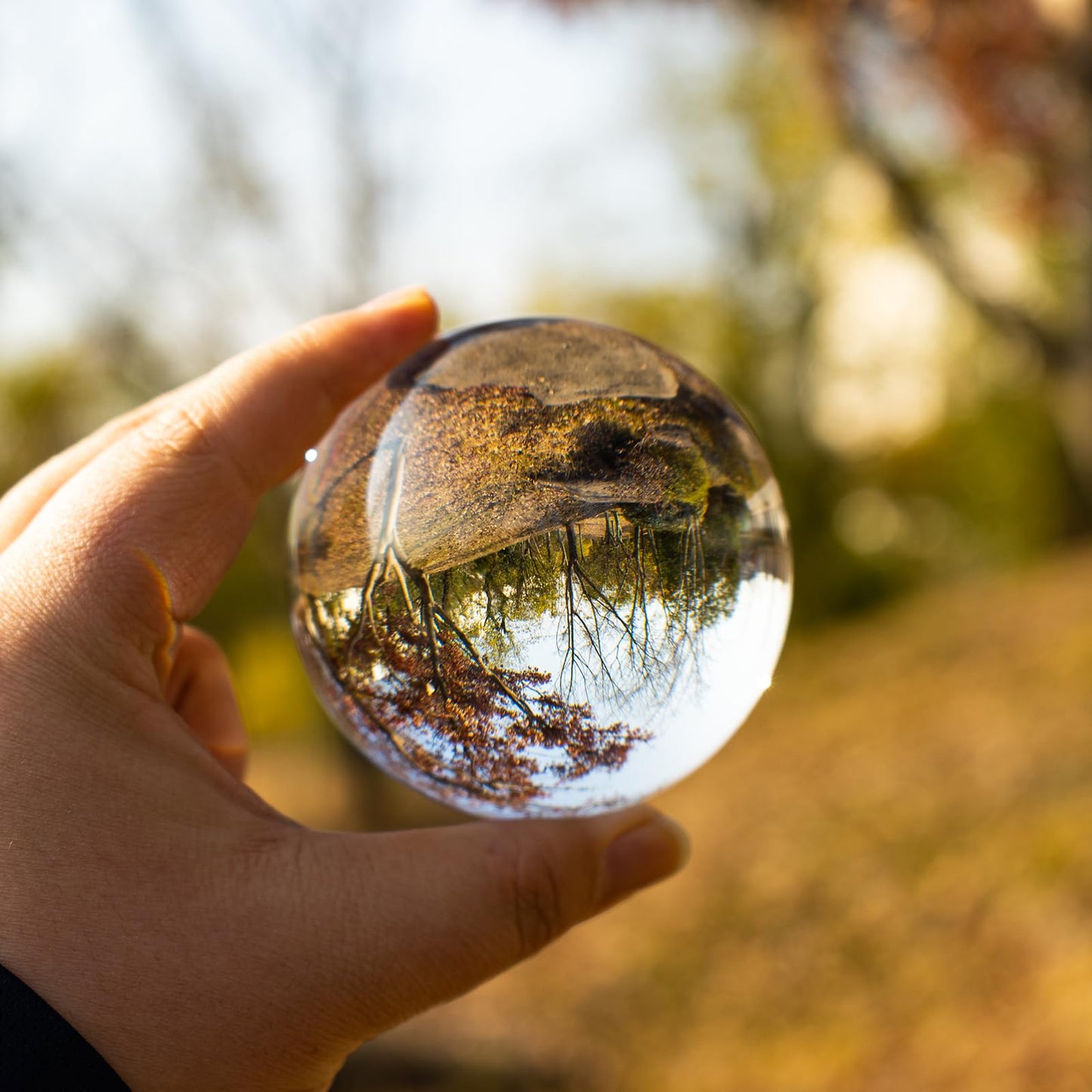Clear Crystal Ball 80mm/3.2 Inches with Stand Ideal for Office Decor This Cool Things as a Photography Prop and Feng Shui Divination Sphere As Office Decor and Desk Decor Crafted from K9 Crystal.