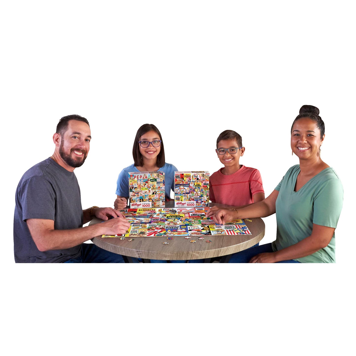 RoseArt - Kellogg's - Cereal Favorites - 1000 Piece Jigsaw Puzzles for Adults