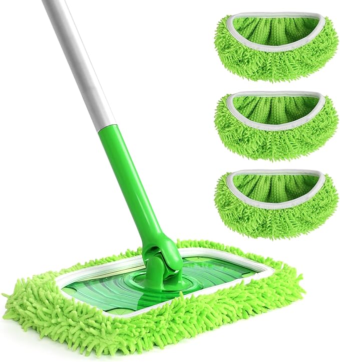 Reusable 100% Coral Fleece Mop Pads Compatible
