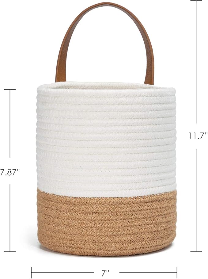 Goodpick 2pack Jute Rope Hanging Basket