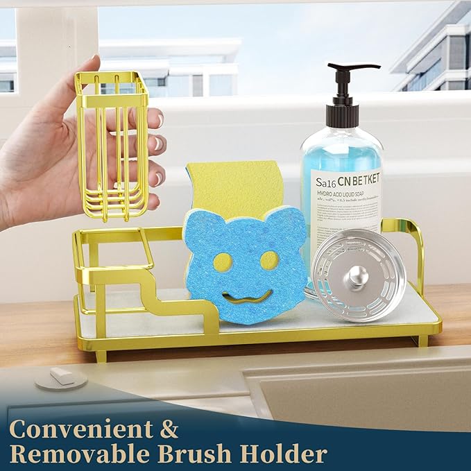 Consumest Sponge Holder for Kitchen Sink