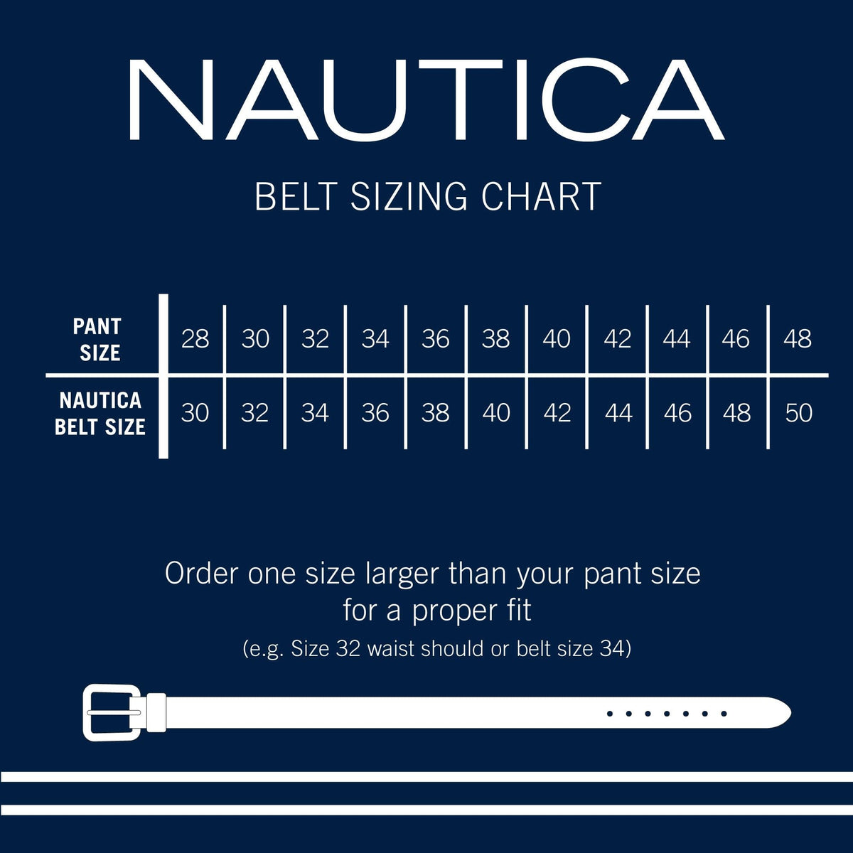Nautica Mens Reversible Brown/Black Leather Belt | 2-in-1 | Classic | Everyday | Business | Work | Dress | Casual | Metal Buckle - 42"