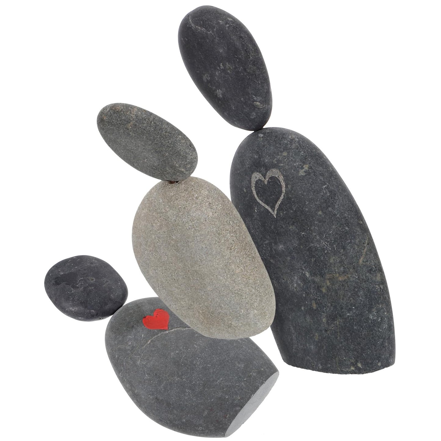 SHINYPASING Abstract Mineral Figurines Set of 3, Minimalist Household Shelf Decor Collectible Sculpture for Home Office Decoration