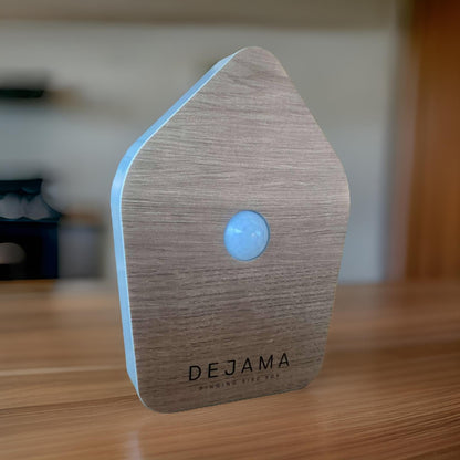 Dejama Singing Bird Box Mini Zwitscher for Bathrooms and Interiors Modern Nature Sound Box - Motion Sensor with Sound