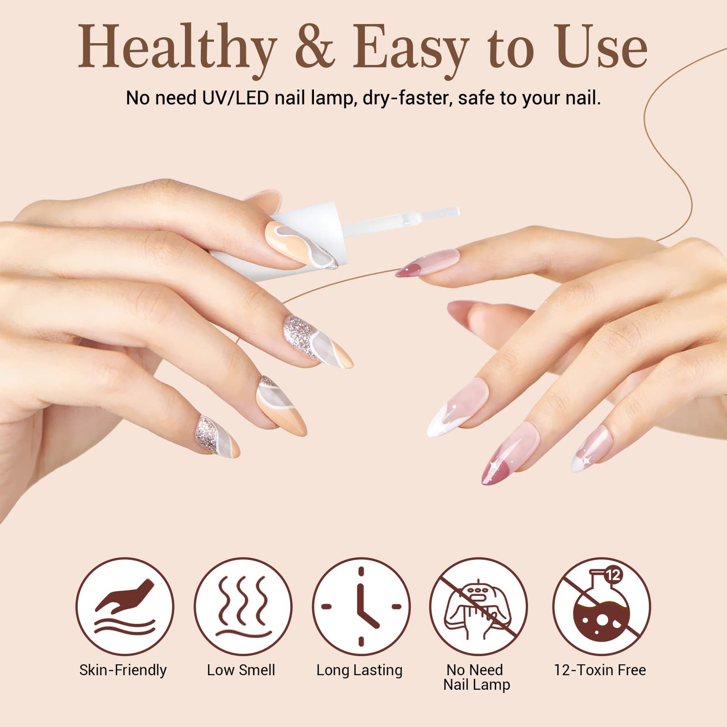AZUREBEAUTY 31 Pcs Dip Powder Nail Kit 20 Colors Glitter Nude Brown Pink White Gray Dip Powder Liquid Set with Top/Base Coat Activator for French Nails Art Manicure DIY Salon Women Valentine's Gift