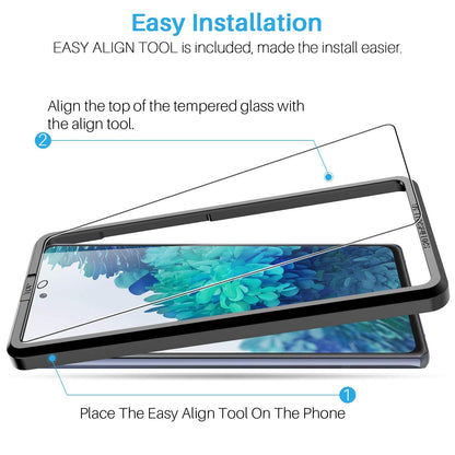 LK 3 Pack for Samsung Galaxy S22 Ultra Screen Protector [Not Glass] [Support Fingerprint Unlock] Bubble Free, with Easy Installation Tool, 3D Curved Max Coverage for S22 Ultra 6.8-inch