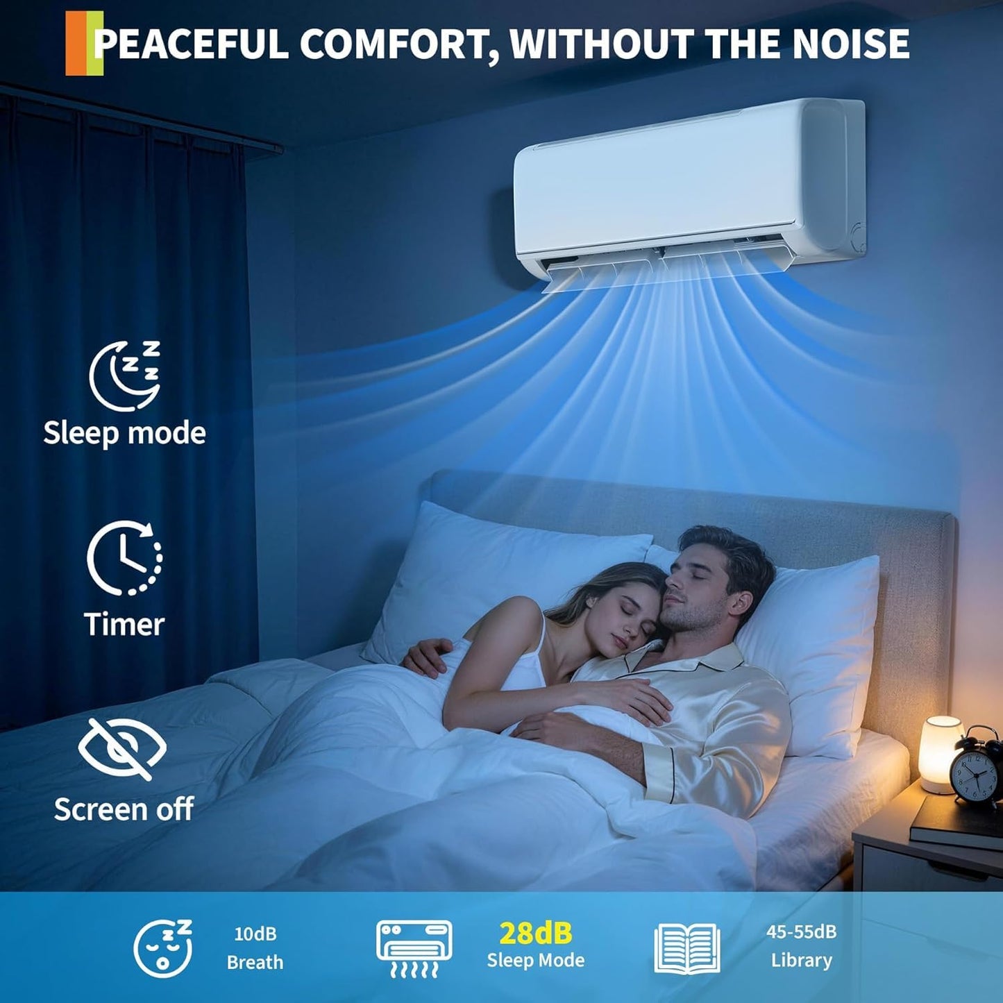 Garvee Mini Split AC & Heat Pump, 12000 BTU 115V, 22 SEER2, Remote Control & APP Control, Bulit in 2.0 WiFi, Compatible with Alexa, Ultra-Quiet, Energy Efficient, Cool and Heat Room Up to 750Sq.ft