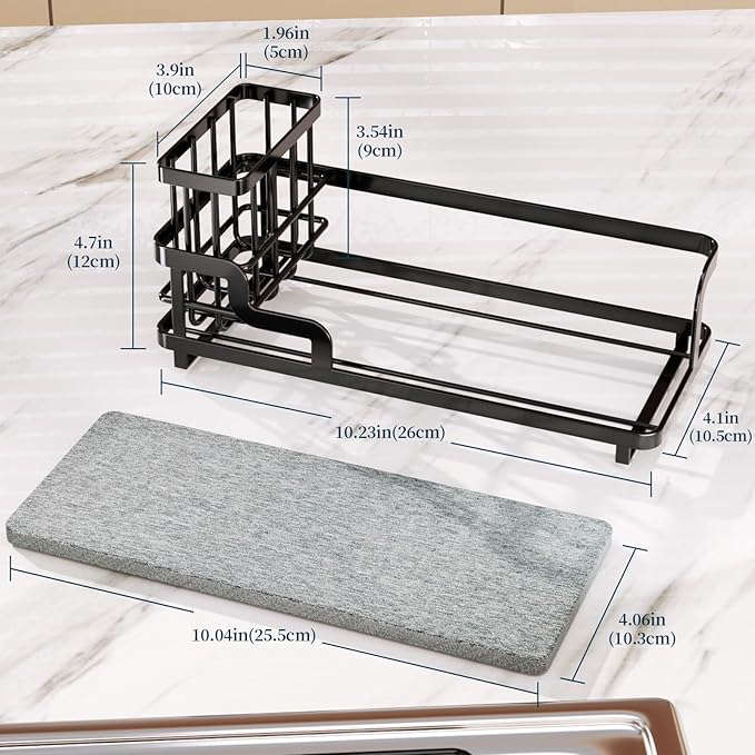 Consumest Sponge Holder for Kitchen Sink